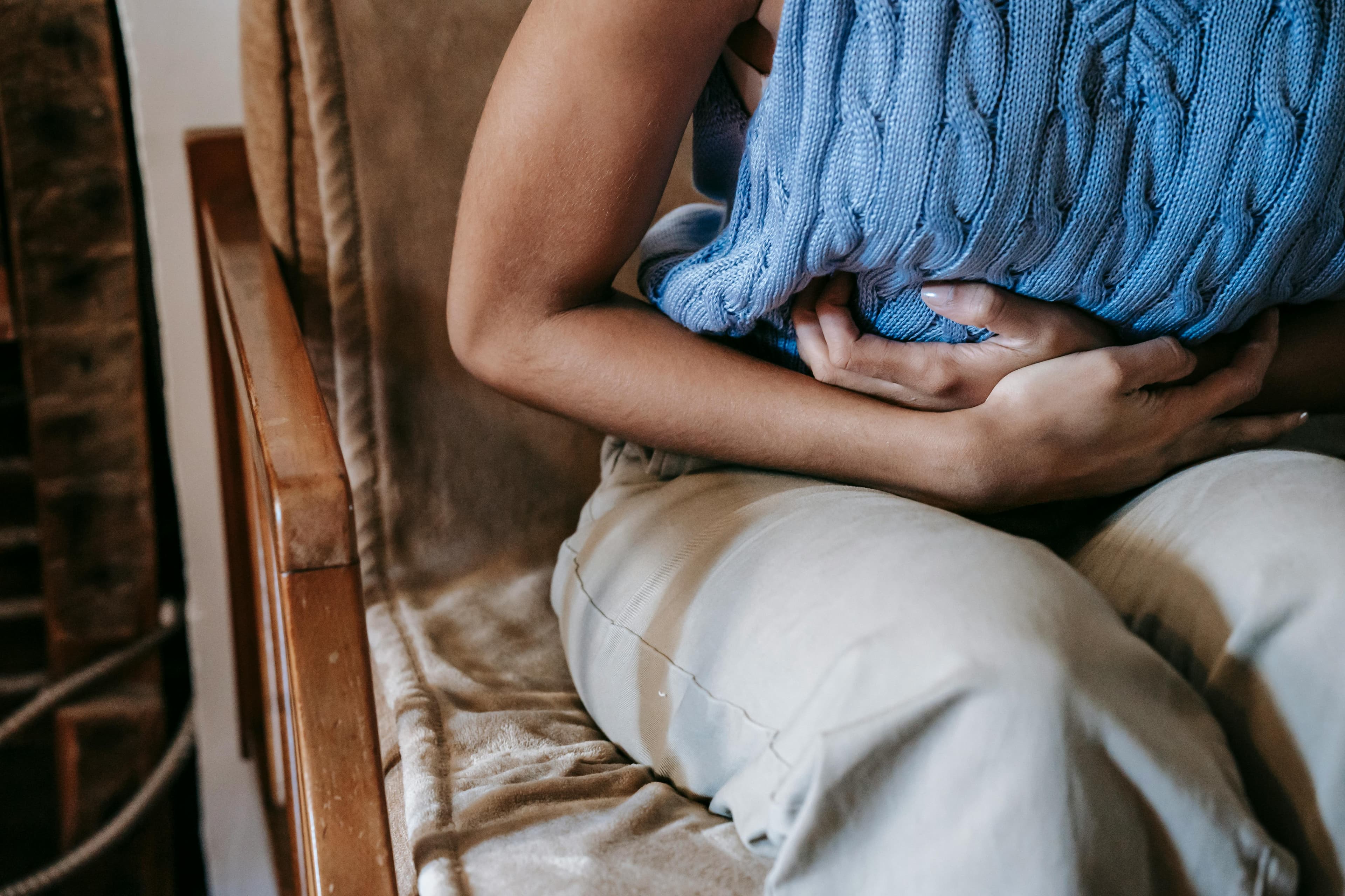 Laser therapy for digestive pain from endometriosis and pelvic adhesions